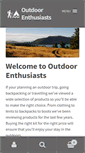 Mobile Screenshot of outdoorenthusiasts.co.uk